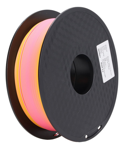 Impresora 3d Pla Filamento Dual Color Dorado Melocotón Rojo
