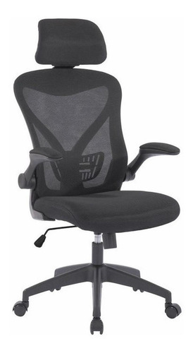 Silla Escritorio Oficina Conforta Plus Negra  Imp