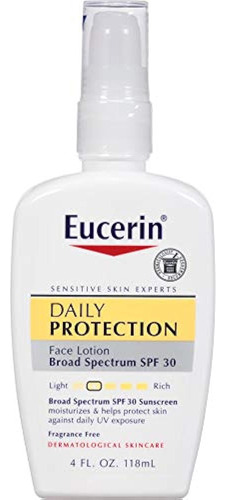 Eucerin Daily Protection Face Lotion Spf 30 4 Oz