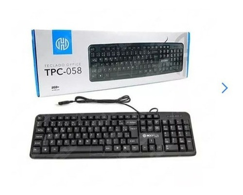 Teclado Usb Standart Hoopson Com Letras Grandes