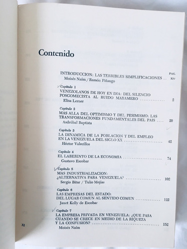 El Caso Venezuela/ Una Ilusión De Armonía/ Naím Y Piñango (Usado)