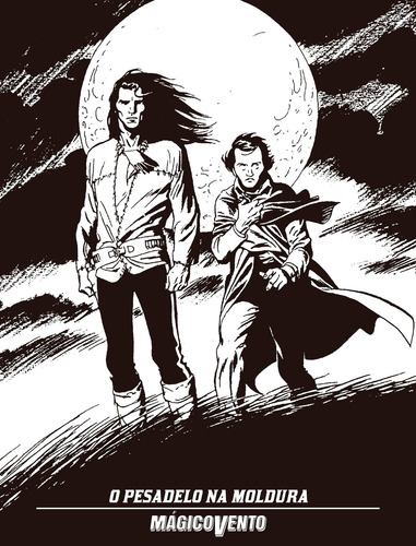 Mágico Vento - volume 11: O pesadelo na moldura, de Manfredi, Gianfranco. Mágico Vento (11), vol. 11. Editorial Edições Mythos Eireli,Sergio Benelli Editore, capa mole em português, 2021