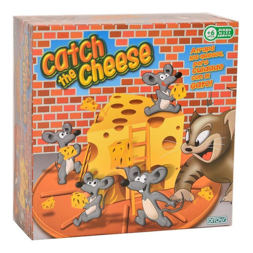 Catch The Cheese Juego De Mesa Original De Ditoys