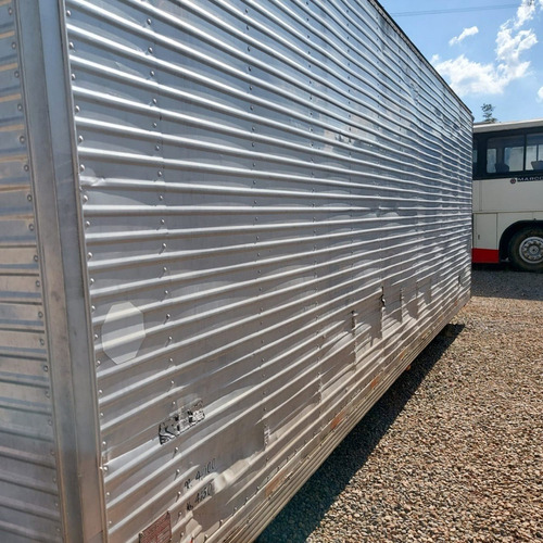Baú De Aluminio Com Porta Lateral