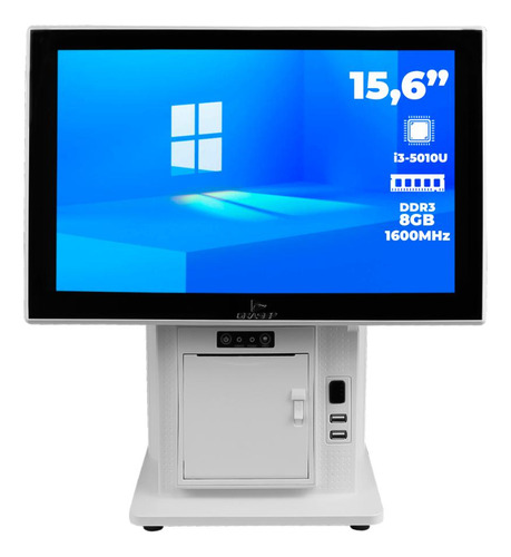 Pdv Tela Touch-all-in-one 15,6 Polegadas Ddr3 Wifi 2.4/5.0