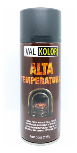 Spray Alta Temperatura 235 Ml Valkolor