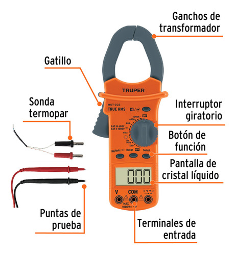 Kit Alicates Dieléctricos 1000v Multímetro Truper