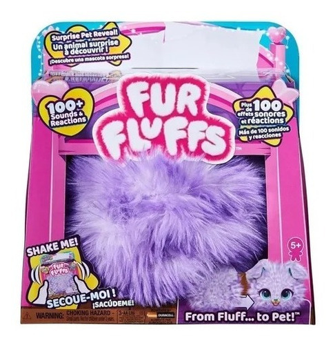 Peluche Perrito Flur Fluffs Interactivo Con Sonido Caffaro