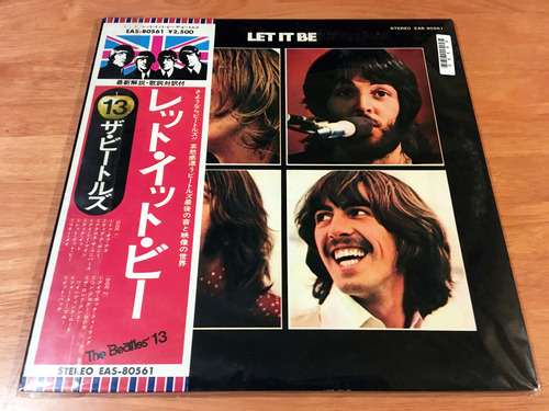 The Beatles Let It Be Lp Vinilo Japan 1976 Sellado Toshiba