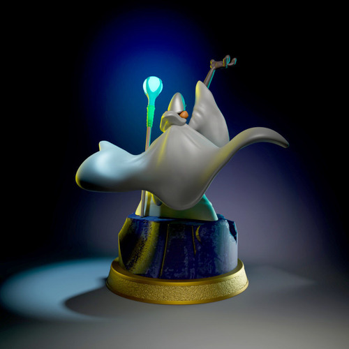 Figuras 3d El Pato Lucas Hechizero