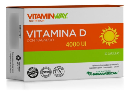 Vitamina D Con Magnesio 4000 Ui Vitamin Way