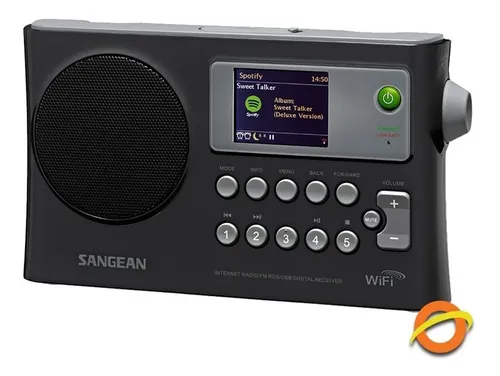 Radio Wifi Digital Sangean Spotify Bi Banda Hogar Oficina