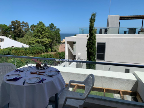 Lindo Apartamento En Edificio Rinconada Del Mar, Punta Ballena