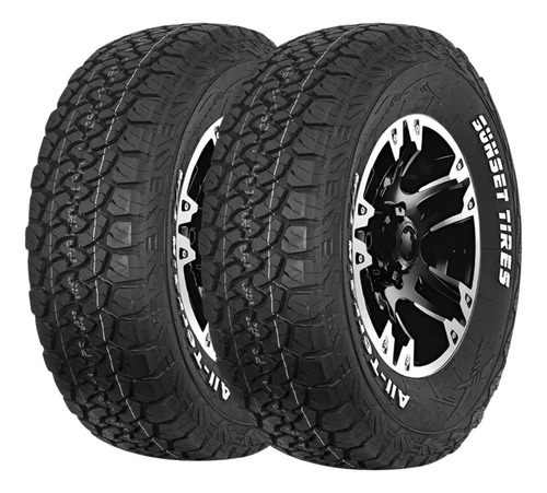 Kit 2x Pneu 285/70r17 All-terrain Ta Sunset 121/118s Aro R17