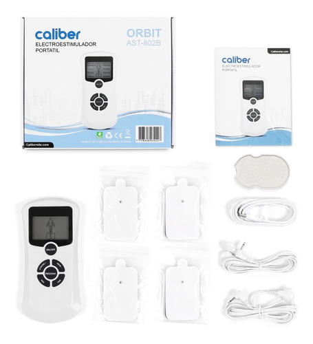 Imagen 4 de 6 de Electroestimulador Con Cable Usb & Masajeador 8 Rodillos