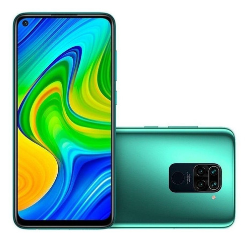 Imagen 4 de 4 de Xiaomi Redmi Note 9 Dual SIM 128 GB forest green 4 GB RAM