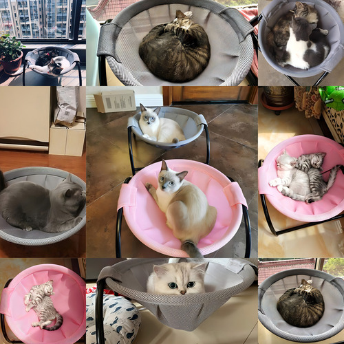 Junspow - Cama Para Gatos, Cama Para Perro, Hamaca Para Masc