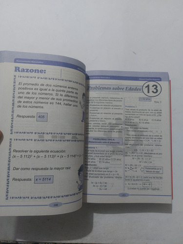 Libro Razonamiento Matematico Teórico Práctico Coveñas
