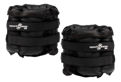 Pesas Tobilleras Juego 6 Kg Sportfitness Ejercicio Abdominal