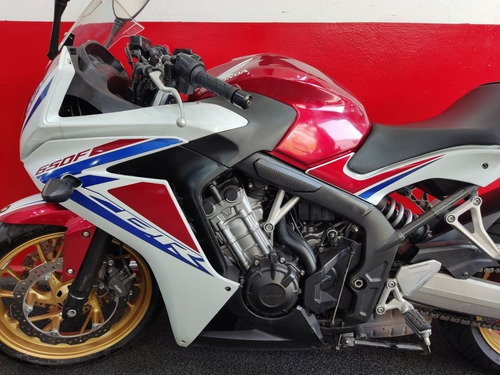 Honda Cbr 650 F 650f Cbr650f Abs 2017 Vermelha Vermelho