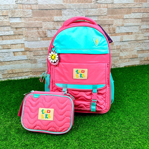 Kit Mochila Luluca 2024 Com Estojo Reforçada