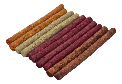 Palito De Carnaza 1000 Sticks Pollo Res Tocino Natural