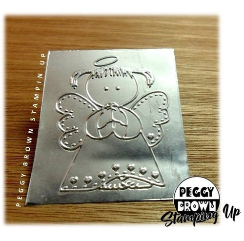 Repujado Aluminio Comunión Bautizo 45x55mm 36pza