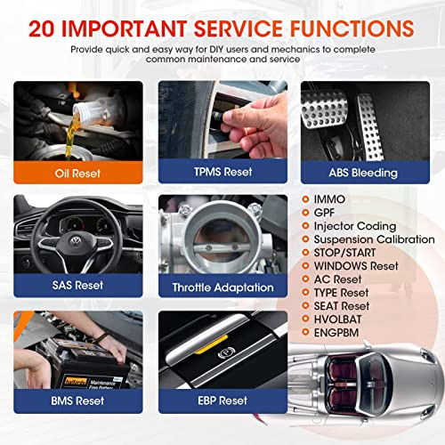 Obd2 Scanner Touch Pro Elite- 2023 New Scan Tool With 2...