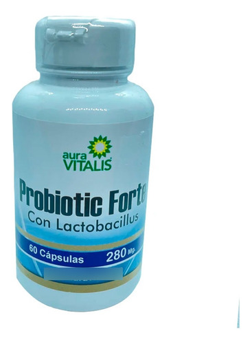 Probiotic Forte Con Lactobacillus 60 Capsulas Aura Vitalis
