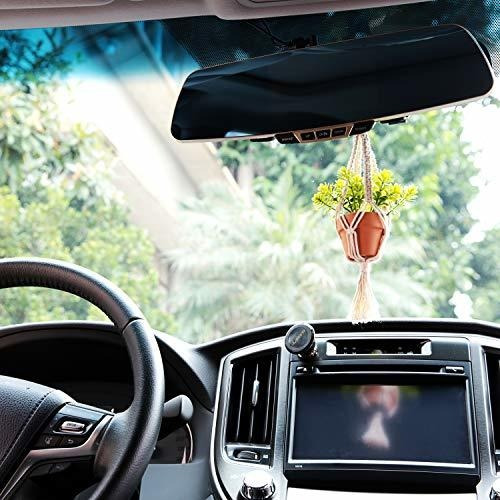 Mkono Mini Macrame Para Colgar Vehiculo 2 Repuesto Hecho