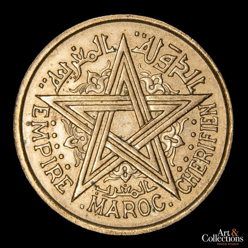 Marruecos, Protectorado Frances, Franc, 1945. Unc (Usado)