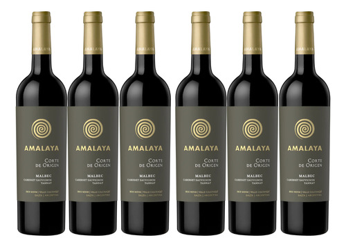 Vino Tinto Amalaya Corte De Origen 6x750 Ml
