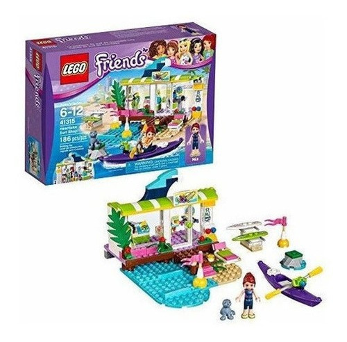 Kit De Construccion Lego Friends Heartlake Surf Shop 41315 (