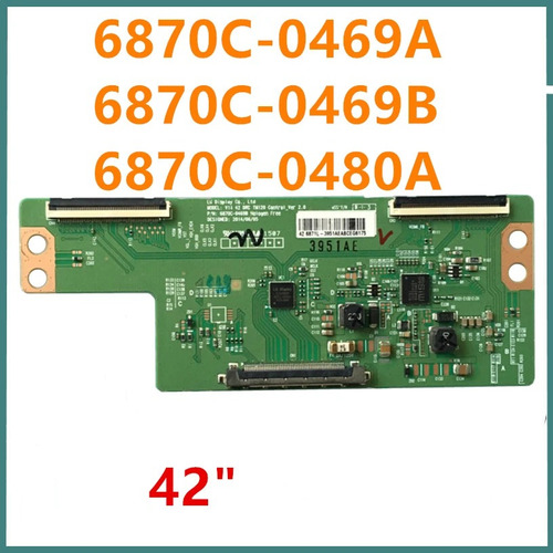 Placa T Con LG 6870c-0469a 6870c-0469b 6870c-0480a C/flexs