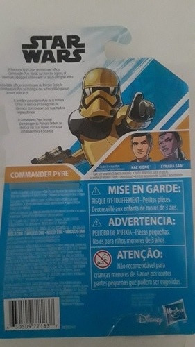 Commander Pyre Star Wars Resistance Figura 10cm