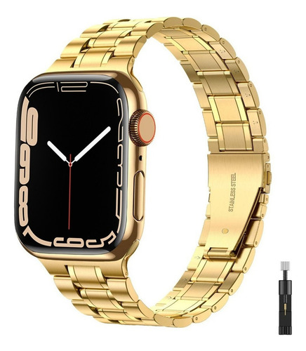 Correa De Acero Inoxidable For Apple Watch Band Series 8 7