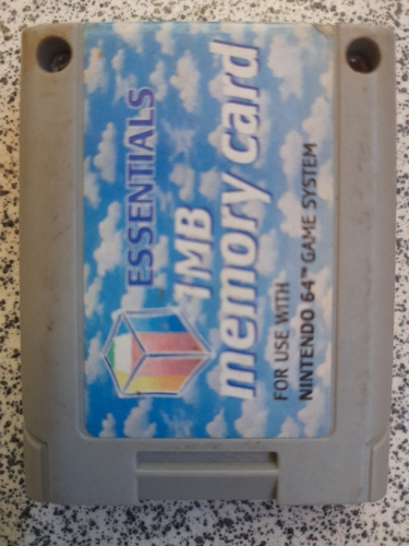 Memory Card Nintendo 64 En 10$. Lea Antes De Preguntar.