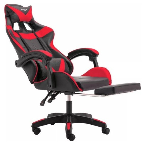 Imagen 2 de 6 de Sillón Escritorio Apoyapies Gamer Ergonómica Reclinable Mg