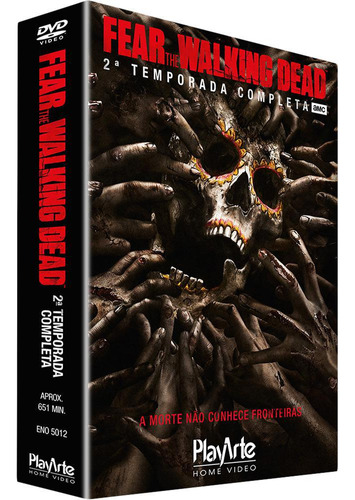 Box Dvd - Fear The Walking Dead 2ª Temporada (4 Discos)