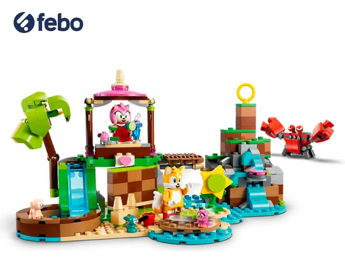 Isla De Rescate De Animales Lego Sonic 388pcs 76992