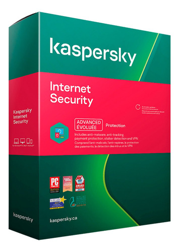 Antivirus Kaspersky Internet Security 2024 1 Año