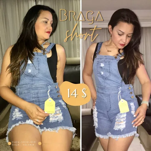 Braga Short Estilo Safari MercadoLibre