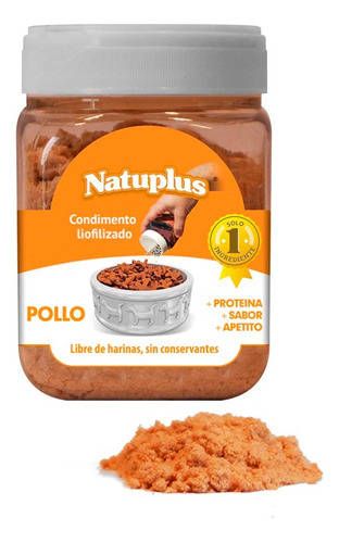 Condimento Liofilizado Pollo X 250 Ml. Natuplus