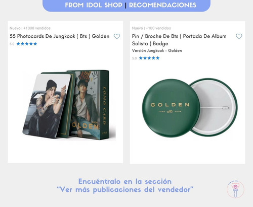 Album Jungkook ( Bts ) Golden ( Set + Weverse Ver ) + Pob