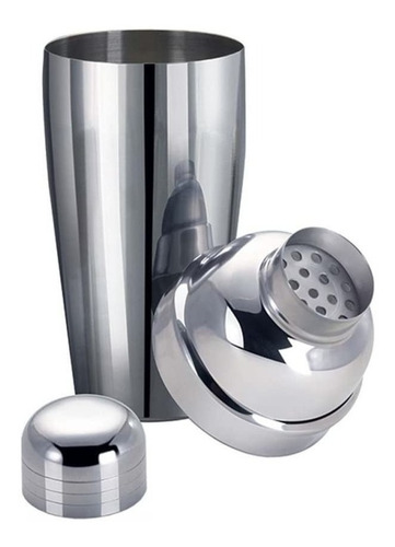 Coqueteleira Inox 500ml - Sofisticação E Durabilidade Clink Cor Cinza