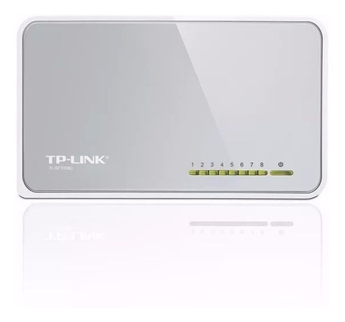 Switch De 8 Puertos De 10/100mbps Tp Link Tl-sf1008d