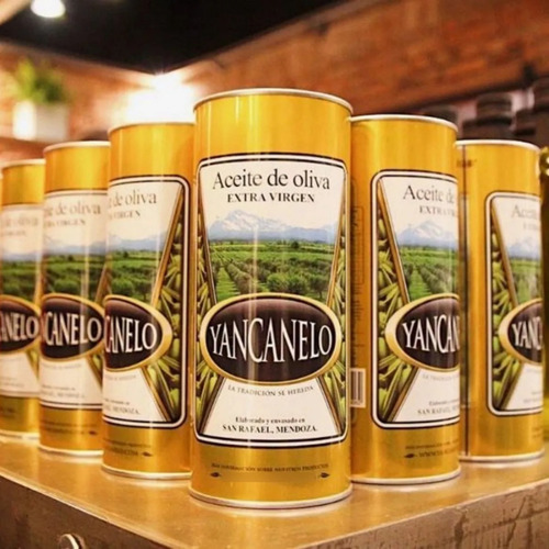 Imagen 4 de 10 de Aceite De Oliva Yancanelo Extra Virgen 1lt Pack X 3 - Lata
