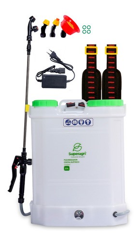 Pulverizador Costal Elétrico 80 Psi 20 Litros Bateria