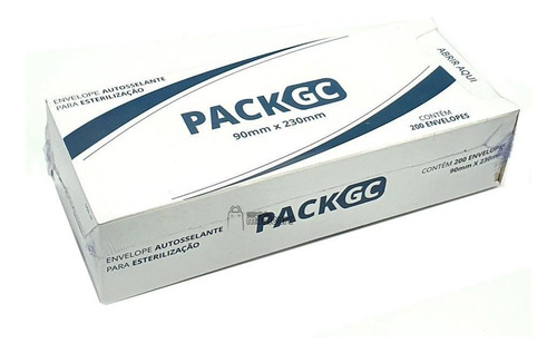 Imagem 2 de 5 de Envelope De Esterilização Para Autoclave 9cmx23cm 200 Un