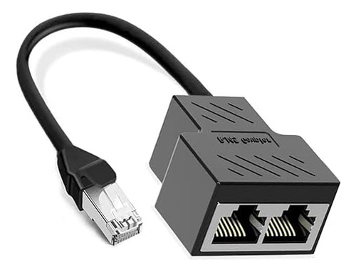 Rj45 Ethernet Splitter, Znoogrn 1 Male To 2 Female Network